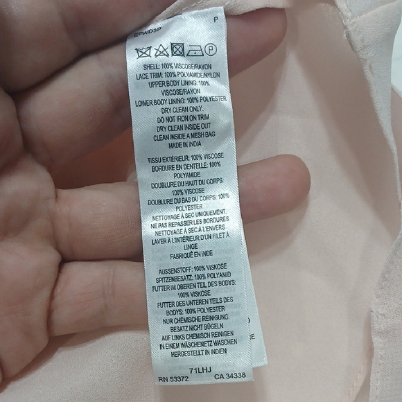 French Connection Soft Pink Dress Sz 8 New With Tags - Picture 15 of 16